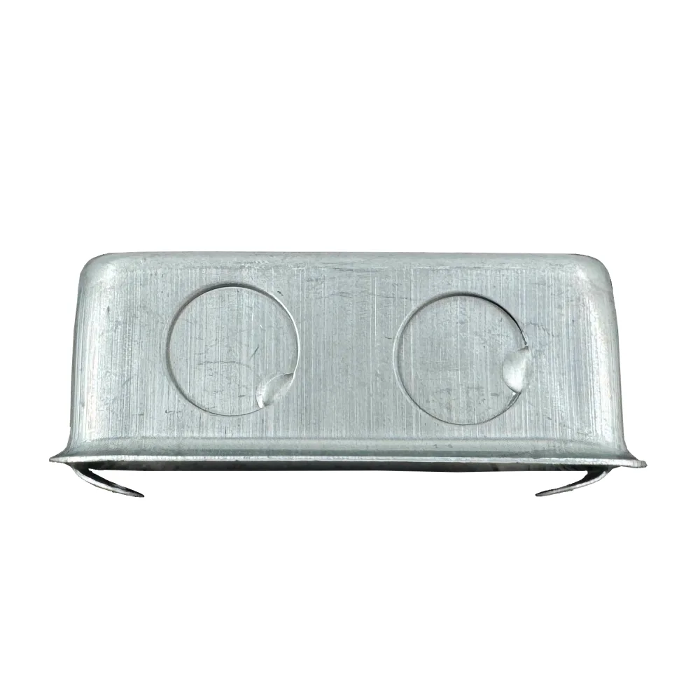 Chalupa galvanizada rectangular 1/2 pulgada