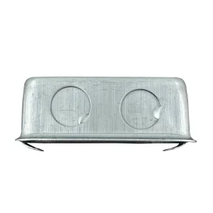Chalupa galvanizada rectangular 1/2 pulgada