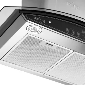 Campana de pared 90 cm con panel touch y cristal – Mamma Mia Axcent