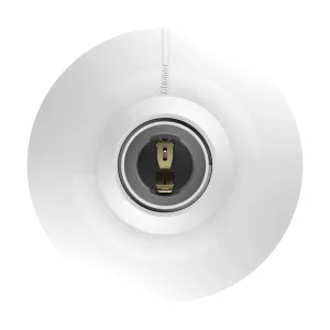 Portalámpara E27 para techo 100 W 127/250 V color blanco – P23B Bticino