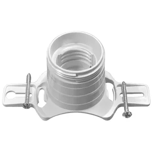 Portalámpara E27 para techo 100 W 127/250 V color blanco – P23B Bticino