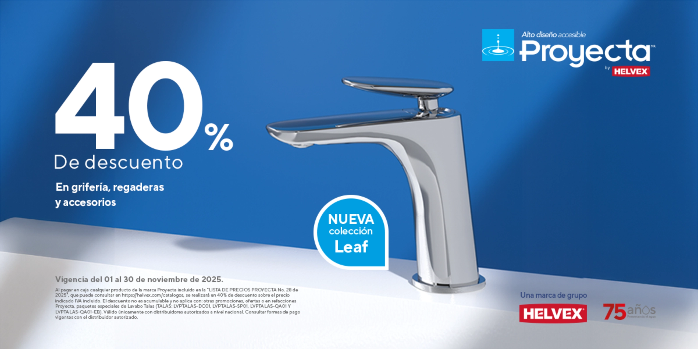 Proyecta con 40% de descuento