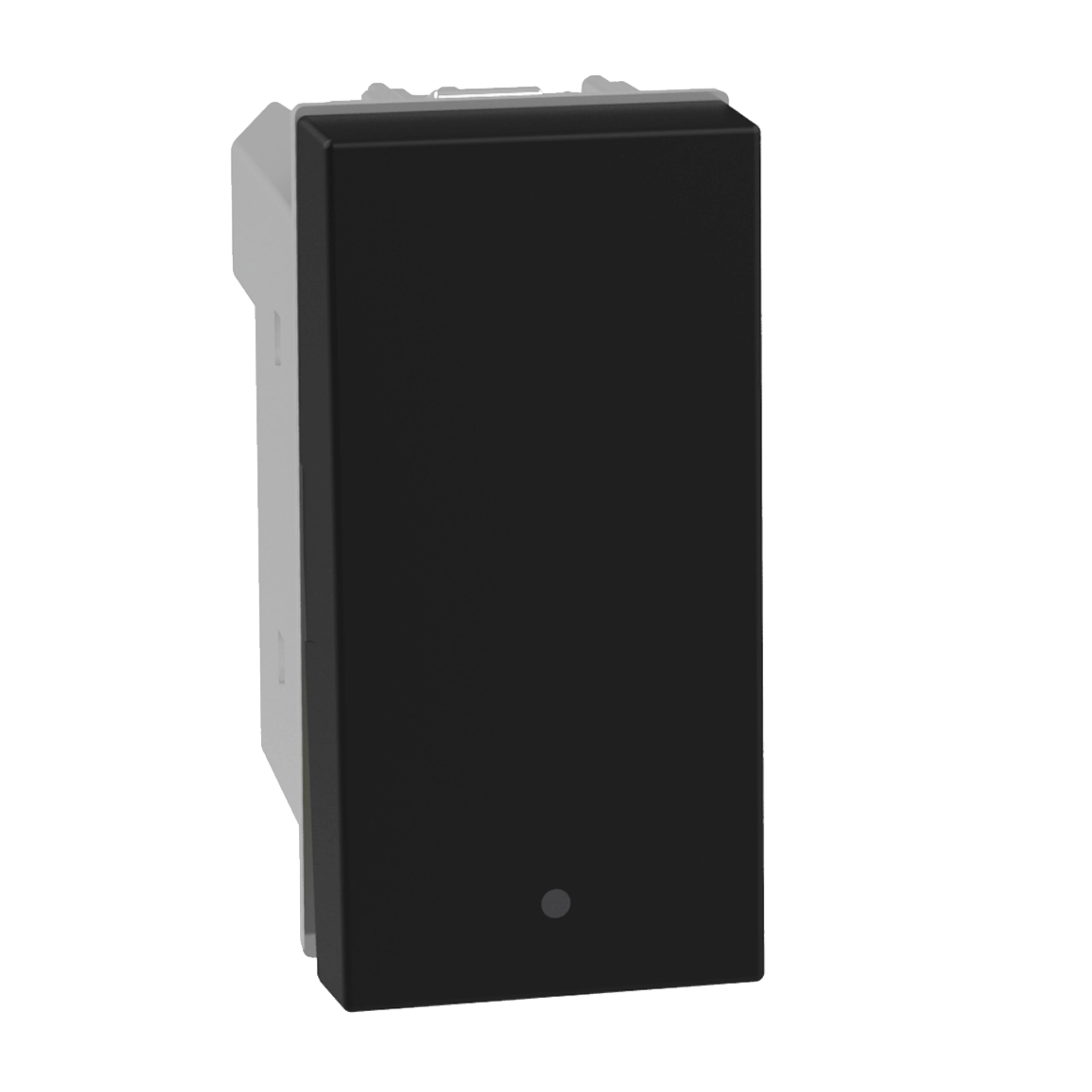 Módulo interruptor sencillo 15 AX 127 V JB4001Q Quinziño GO Bticino Ferretería Onofre Módulo interruptor sencillo 15 AX 127 V JB4001Q Quinziño GO Bticino