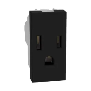 Módulo tomacorriente 2 polos con tierra 15 A 127 V JB4129QS Quinziño GO Bticino