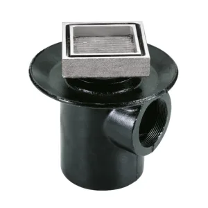 Coladera para inserto cerámico cuadrado con sello hidráulico - 24-CHLI Helvex