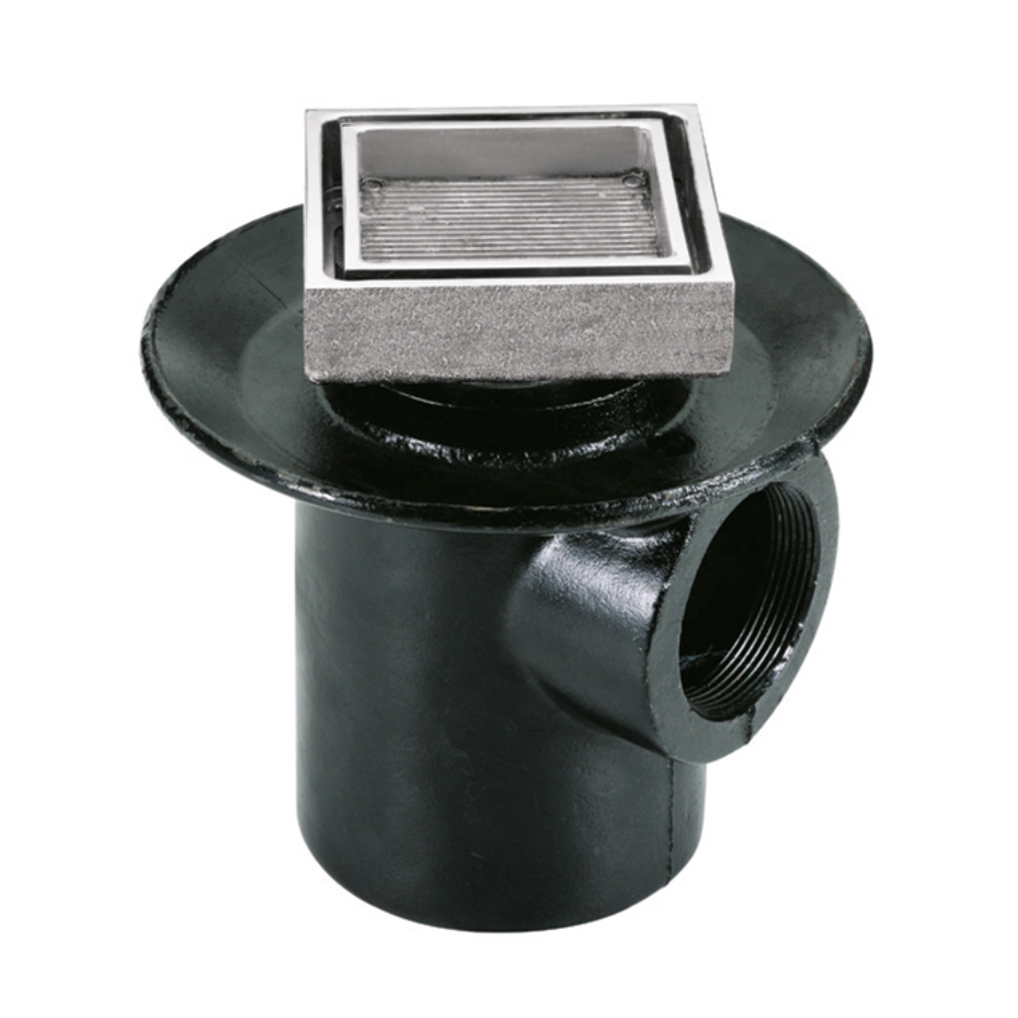 Coladera para inserto cerámico cuadrado con sello hidráulico - 24-CHLI Helvex - Ferretería Onofre Coladera para inserto cerámico cuadrado con sello hidráulico - 24-CHLI Helvex