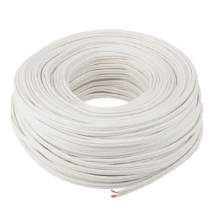 Cordón SPT calibre 14 AWG blanco por metro IUSA 301713