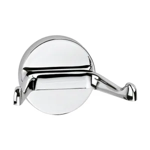 Gancho doble para baño Clásica II cromo – 206 Helvex