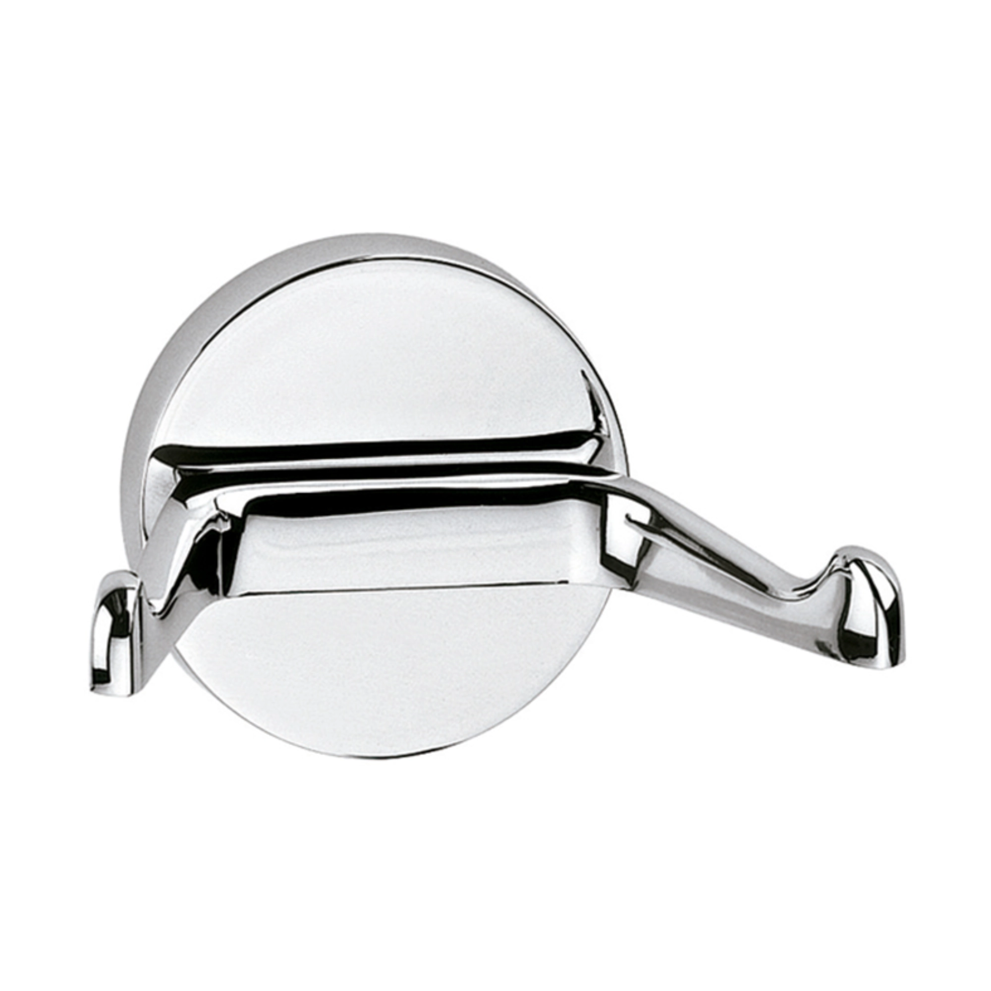 Gancho doble para baño Clásica II cromo – 206 Helvex - Ferretería Onofre Gancho doble para baño Clásica II cromo – 206 Helvex