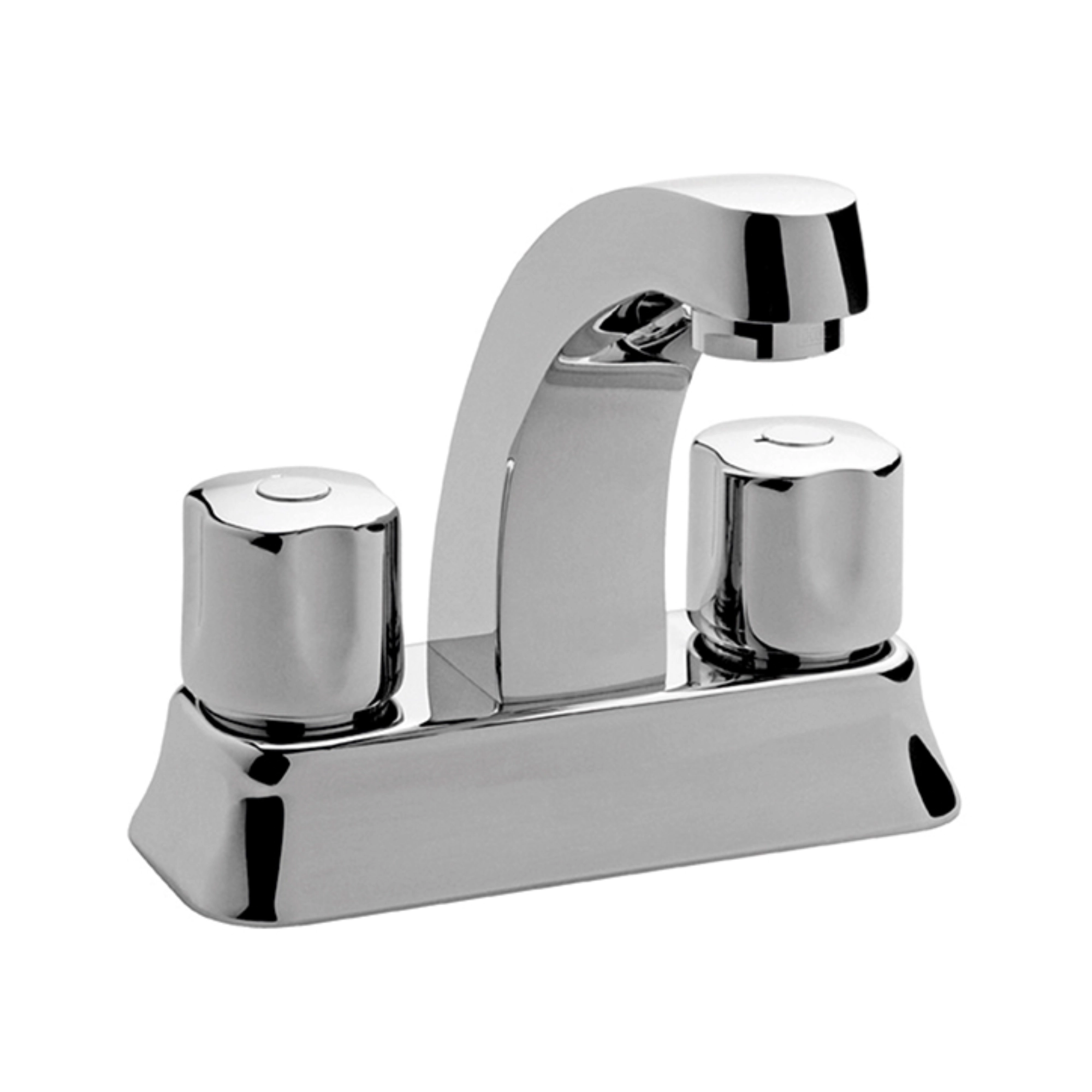 Mezcladora para lavabo 4 pulgadas con manerales tipo cilindro y contra de rejilla – HM-18 Helvex - Ferretería Onofre Mezcladora para lavabo 4 pulgadas con manerales tipo cilindro y contra de rejilla – HM-18 Helvex