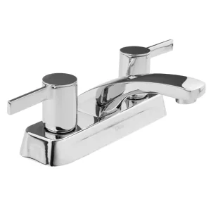 Mezcladora para lavabo 4 pulgadas dos manerales palanca cromo Dica 4057