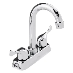 Mezcladora para lavabo 4 pulgadas dos manijas cromo Dica 4084