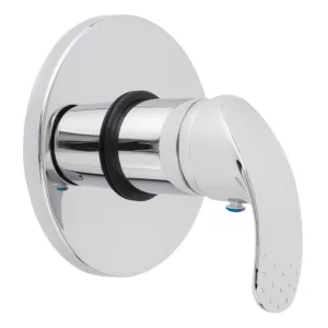 Monomando de empotrar para regadera o tina cromo Dica 4470