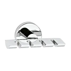 Portacepillos para baño Clásica II cromo - 207 Helvex