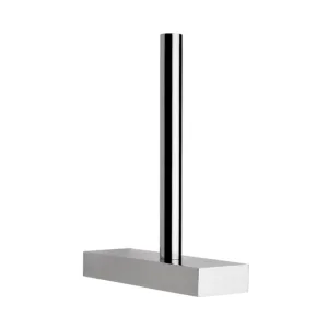 Portapapel vertical para baño y repuesto Clásica cromo - 34 Helvex