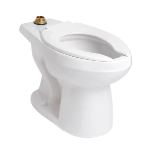 Taza para fluxómetro elongada 3.5 y 4.8 LPD trampa expuesta - TZF NAO17 Helvex