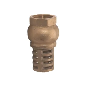 Válvula de pie con canastilla de bronce 1 pulgada Dica 4044.25