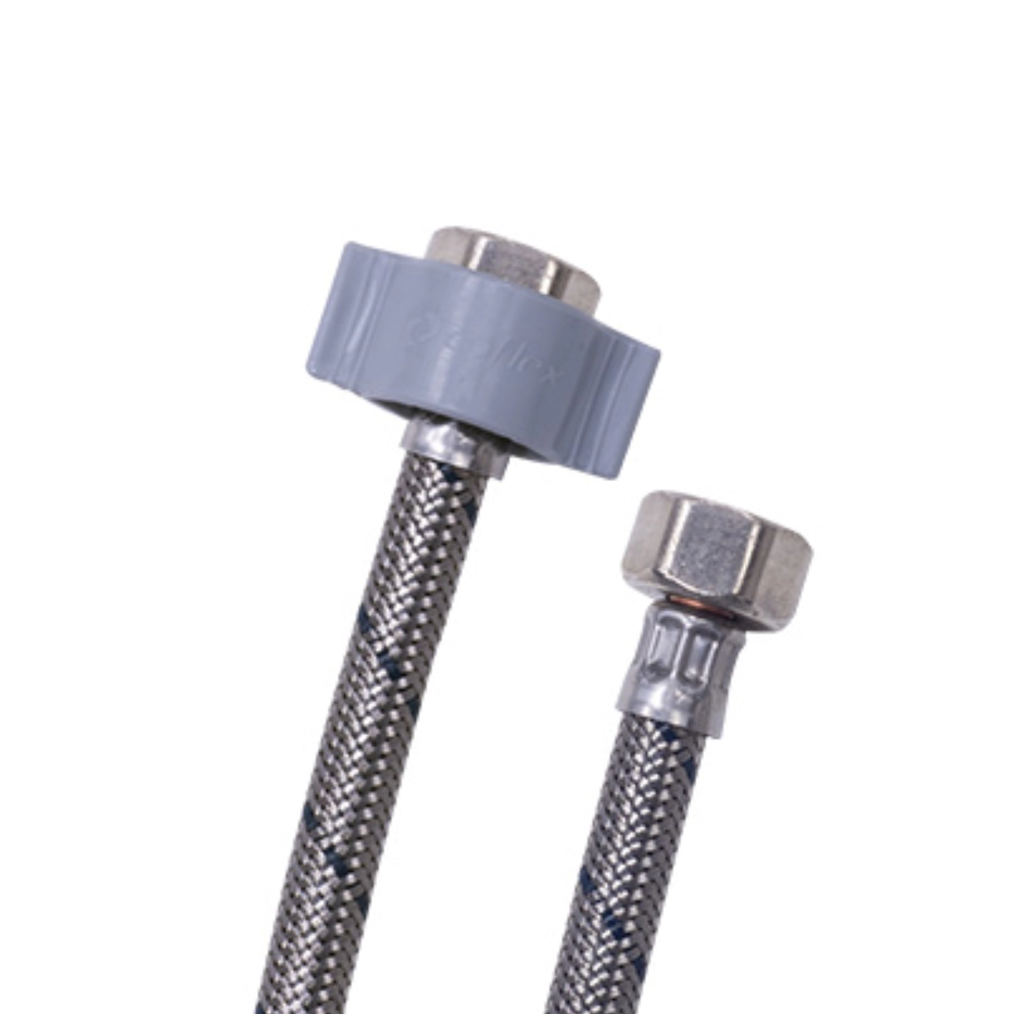 Manguera flexible para lavabo y fregadero 55 cm 1:2 pulgada acero inoxidable Coflex AL-A55 Ferretería Onofre Manguera flexible para lavabo y fregadero 55 cm conexión 1/2 pulgada FIP acero inoxidable Coflex AL-A55 línea Premium