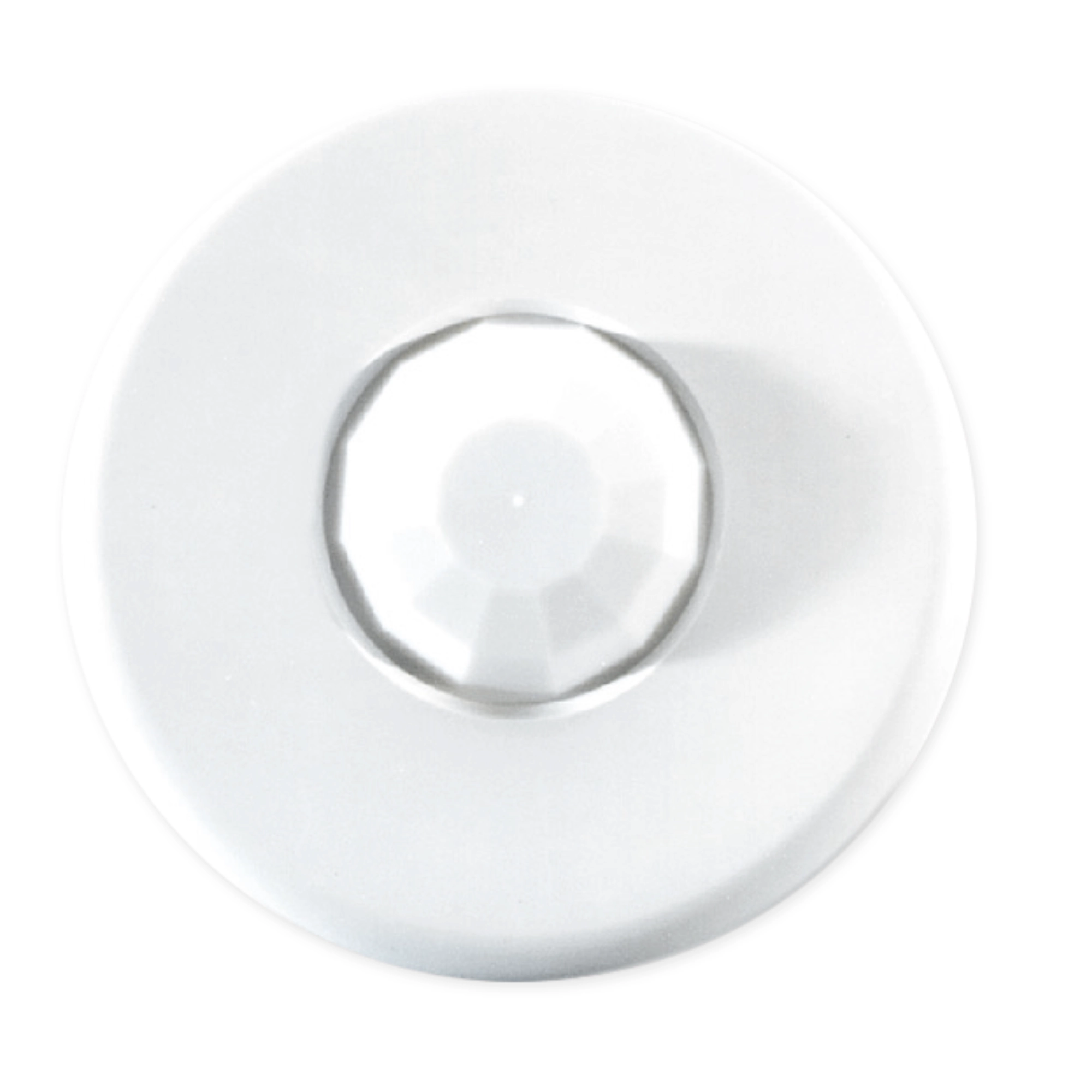 Detector de movimiento PIR para techo Bticino CI-200, color blanco, forma circular, cobertura 360 grados, para instalación en interiores