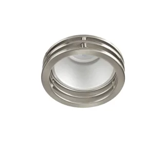 Downlight acento fijo empotrado satinado Tecnolite YD-520/S AMONTE GX5.3