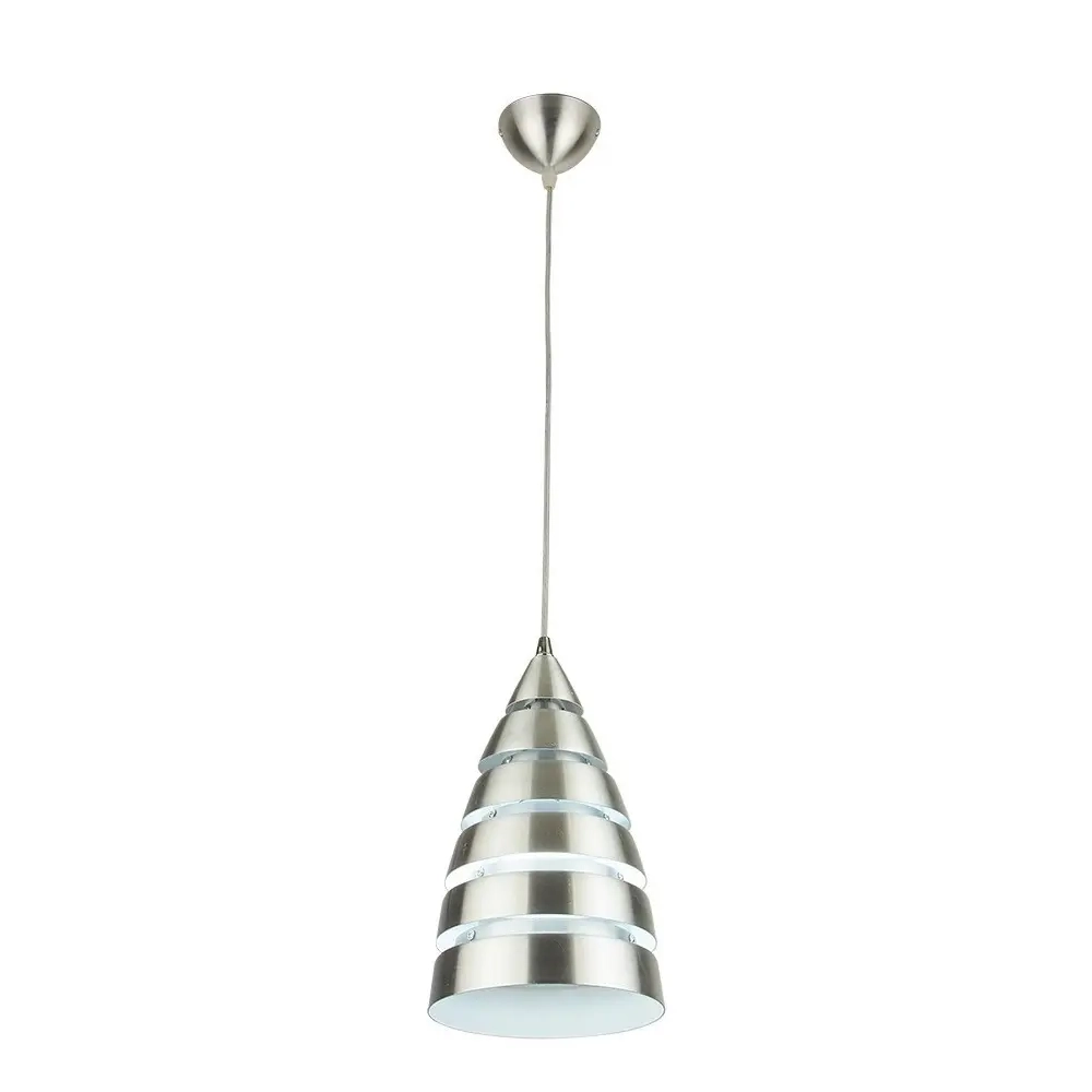 Lámpara colgante aluminio E27 26 W LUINI – Tecnolite ferreteria onofre