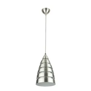 Lámpara colgante de aluminio Tecnolite CTL-7460/AL LUINI para E27