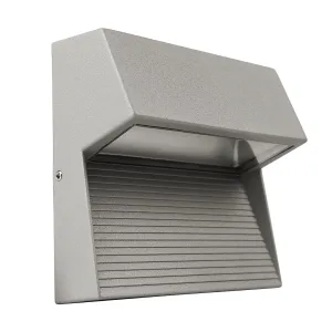 Luminario LED decorativo de muro exterior satinado Tecnolite HLED-920/S COPOS