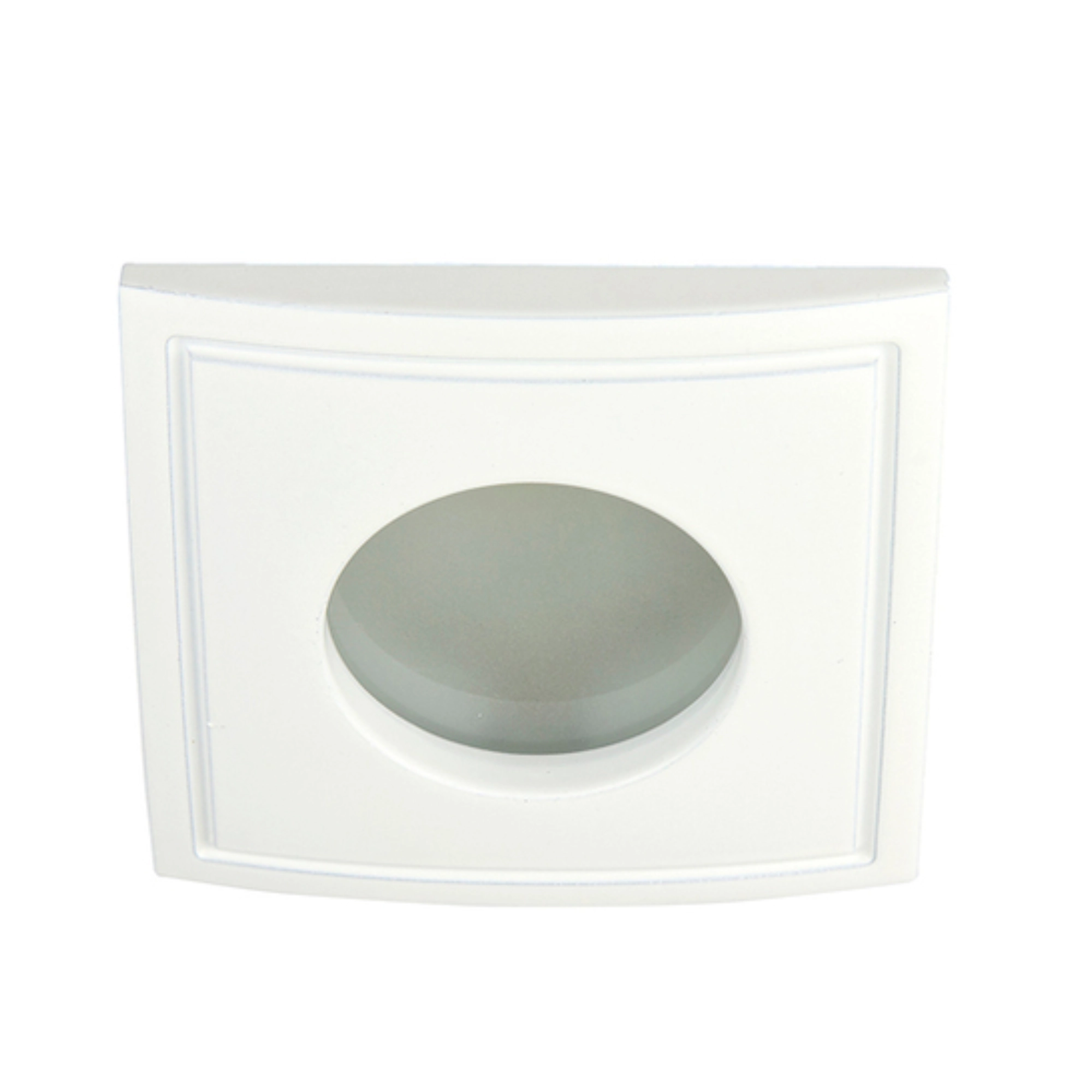 Luminario empotrado redondo blanco Tecnolite YD-103/B para lámpara GX5.3