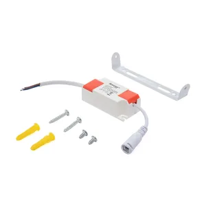 Panel LED de sobreponer MINI PANEL ÓPTICO de Boomer, Ø 118 × 32 mm, IP 20