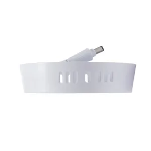 Panel LED de sobreponer MINI PANEL CLÁSICO de Boomer, Ø 112 × 28 mm, IP 20