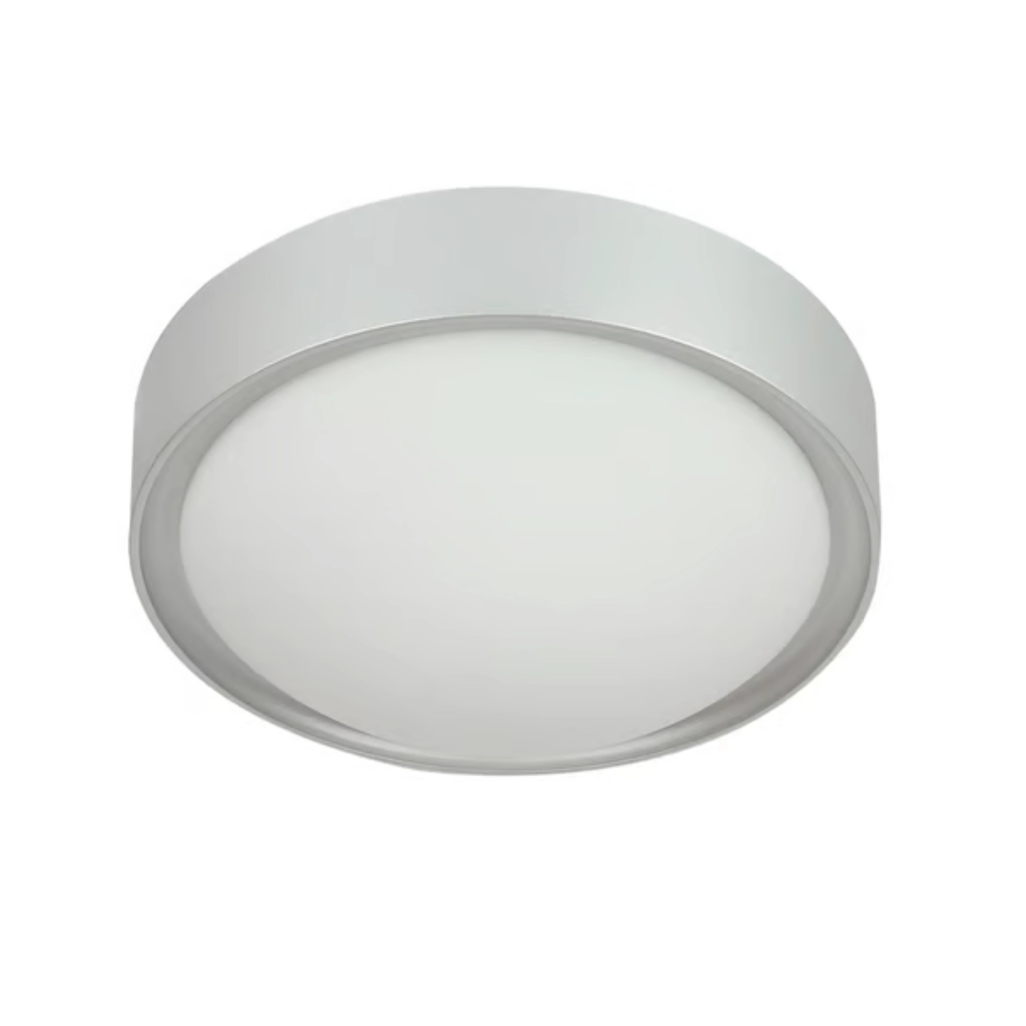 Plafón sobreponer techo satinado Tecnolite PTL-1925/S para lámpara E27