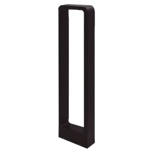 Luminario de exterior para jardín exterior 16 cm x 57 cm x H 60 cm color negro marca Maxxi modelo JR014NLED30