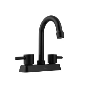 Mezcladora para lavabo DICA 4" tipo bar acabado negro mate, modelo 4066.2, Mezcladora Lavabo 4"