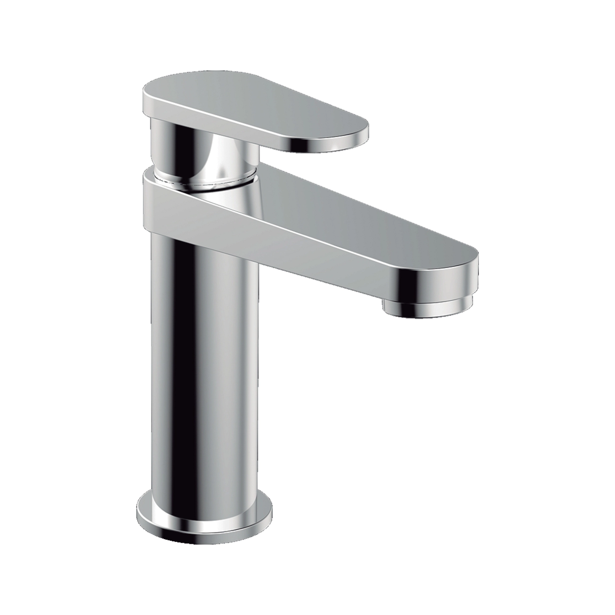 Monomando ecológico corto Dica para lavabo cromo palanca