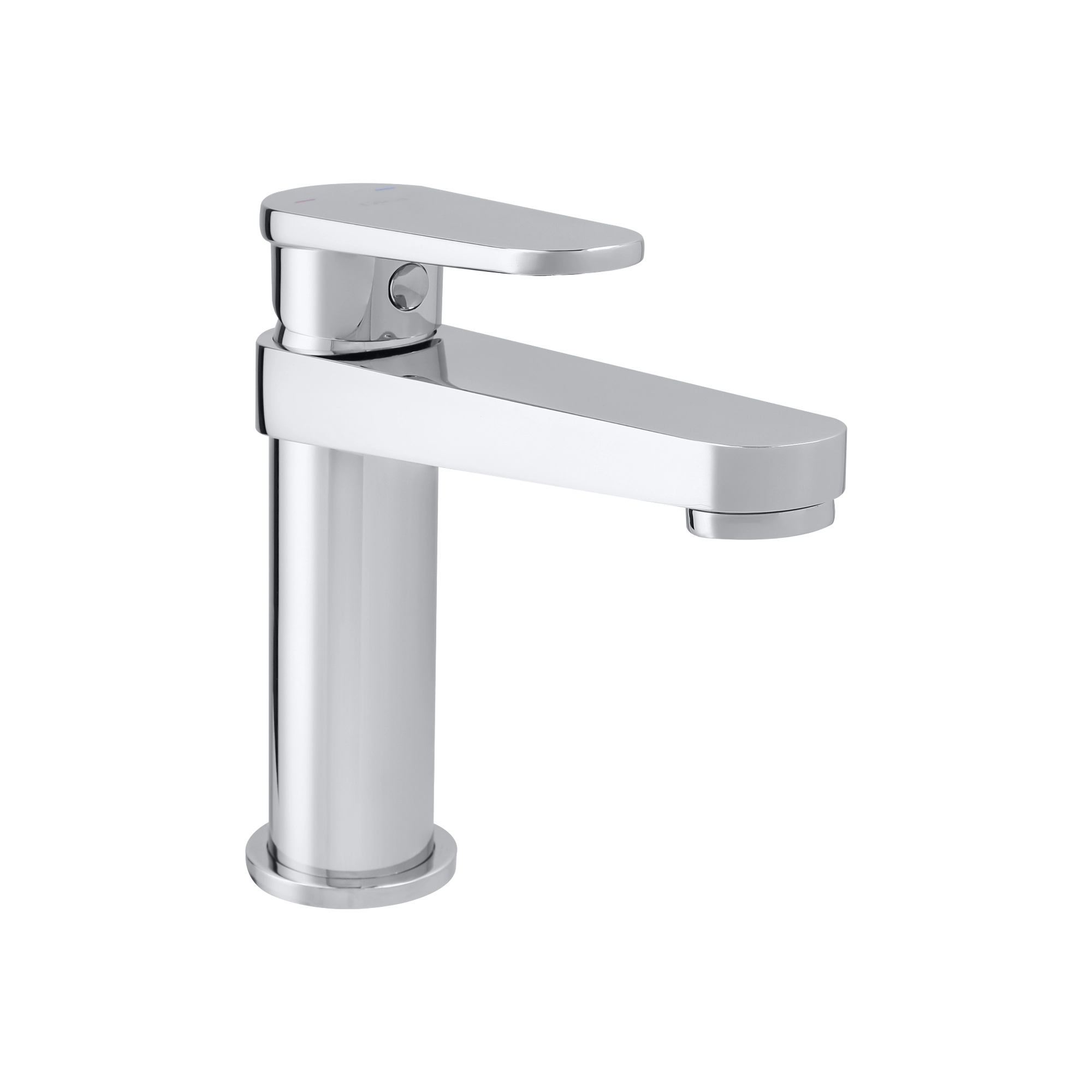 Monomando ecológico corto Dica para lavabo cromo palanca