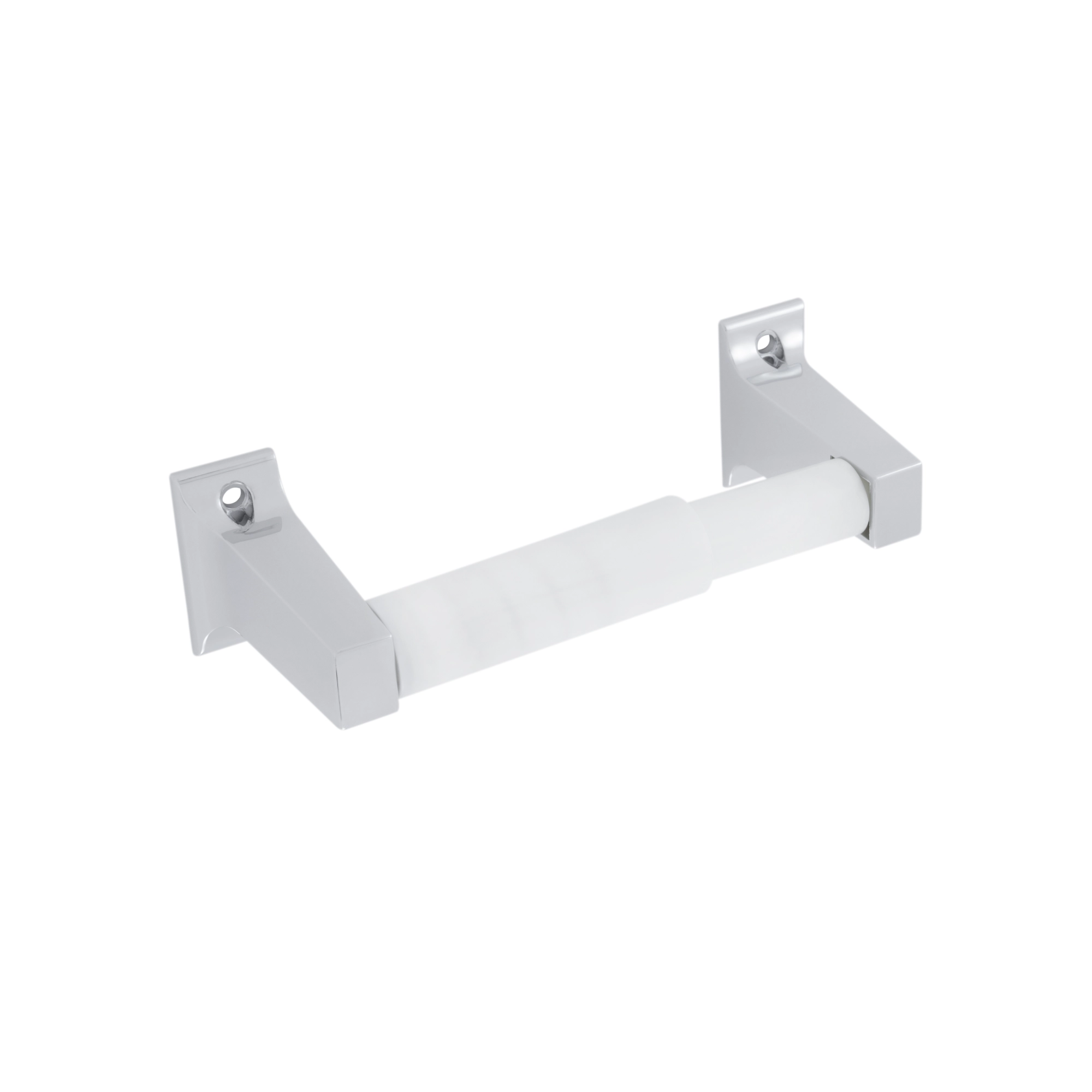 Portarrollo Dica sin cubierta acabado cromo, modelo 4722, Accesorios Para Baño