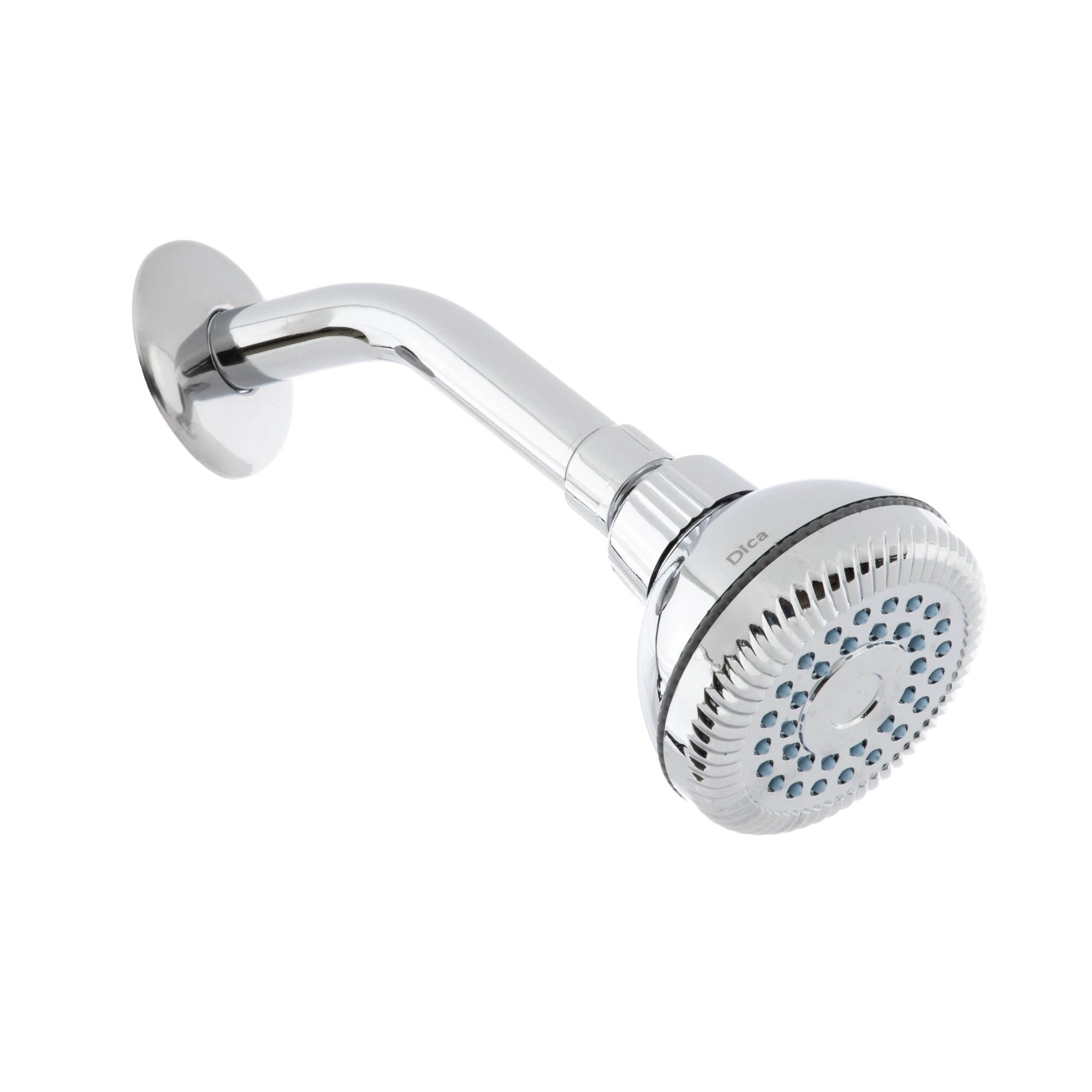 Regadera con Brazo y Chapetón DICA Sistema Limpia Fácil, modelo 4507B, Regadera Para Baño