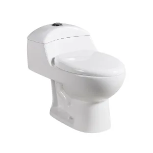 Sanitario Dica one piece alargado color blanco, modelo WC.4006.01, Muebles De Baño Cerámicos