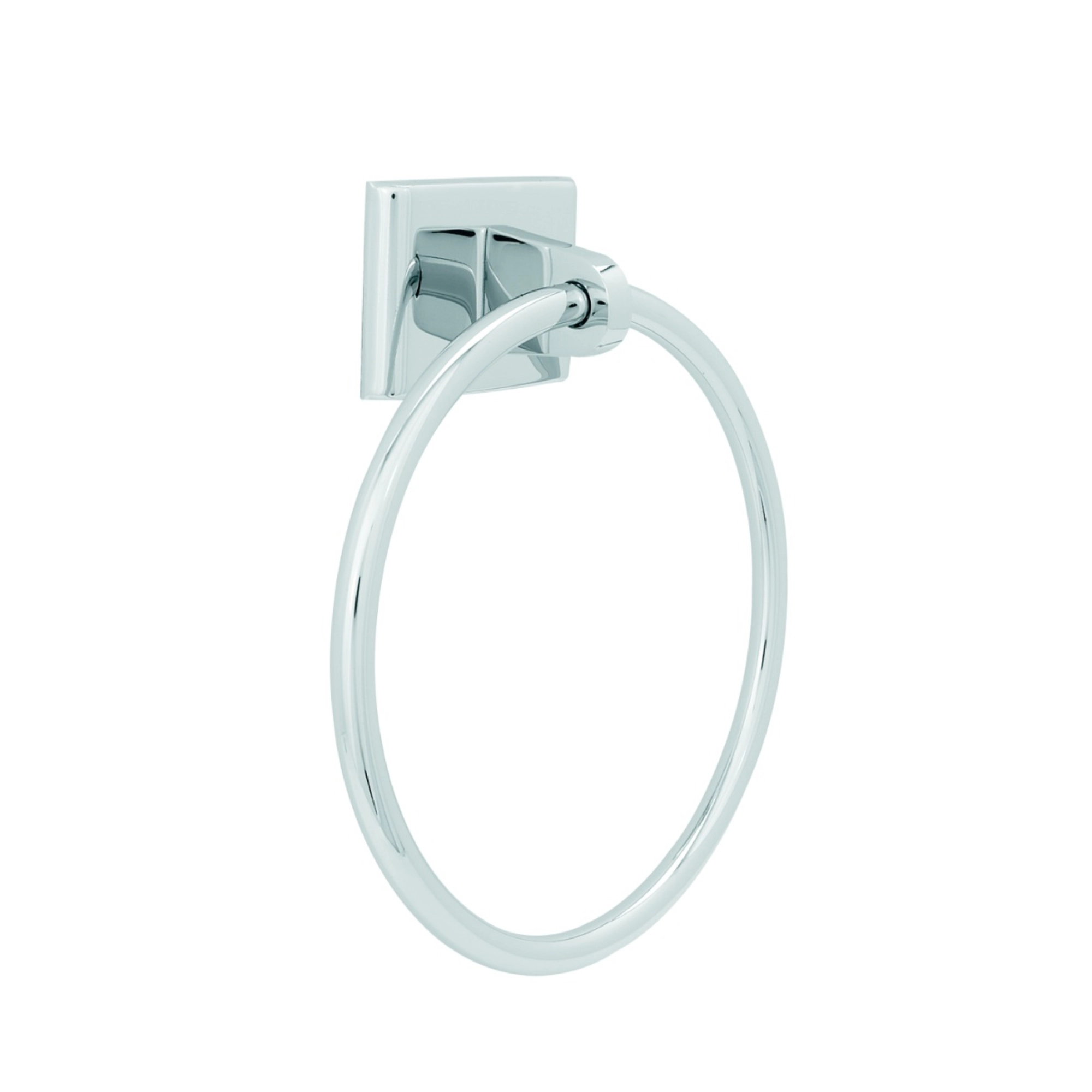 Toallero de Argolla Metálico URREA Cromo, modelo 309M, Accesorios Para Baño