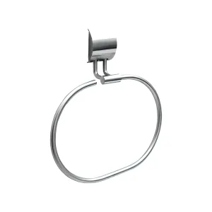 Toallero de argolla Urrea acabado acero inoxidable, modelo 9909, Accesorios Para Baño