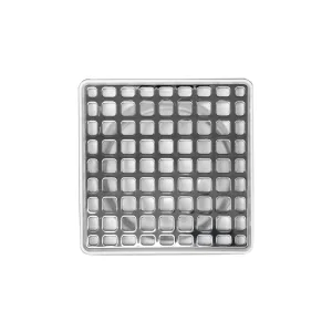 Coladera cuadrada Fleximatic Maxtor 2617 con rejilla desmontable