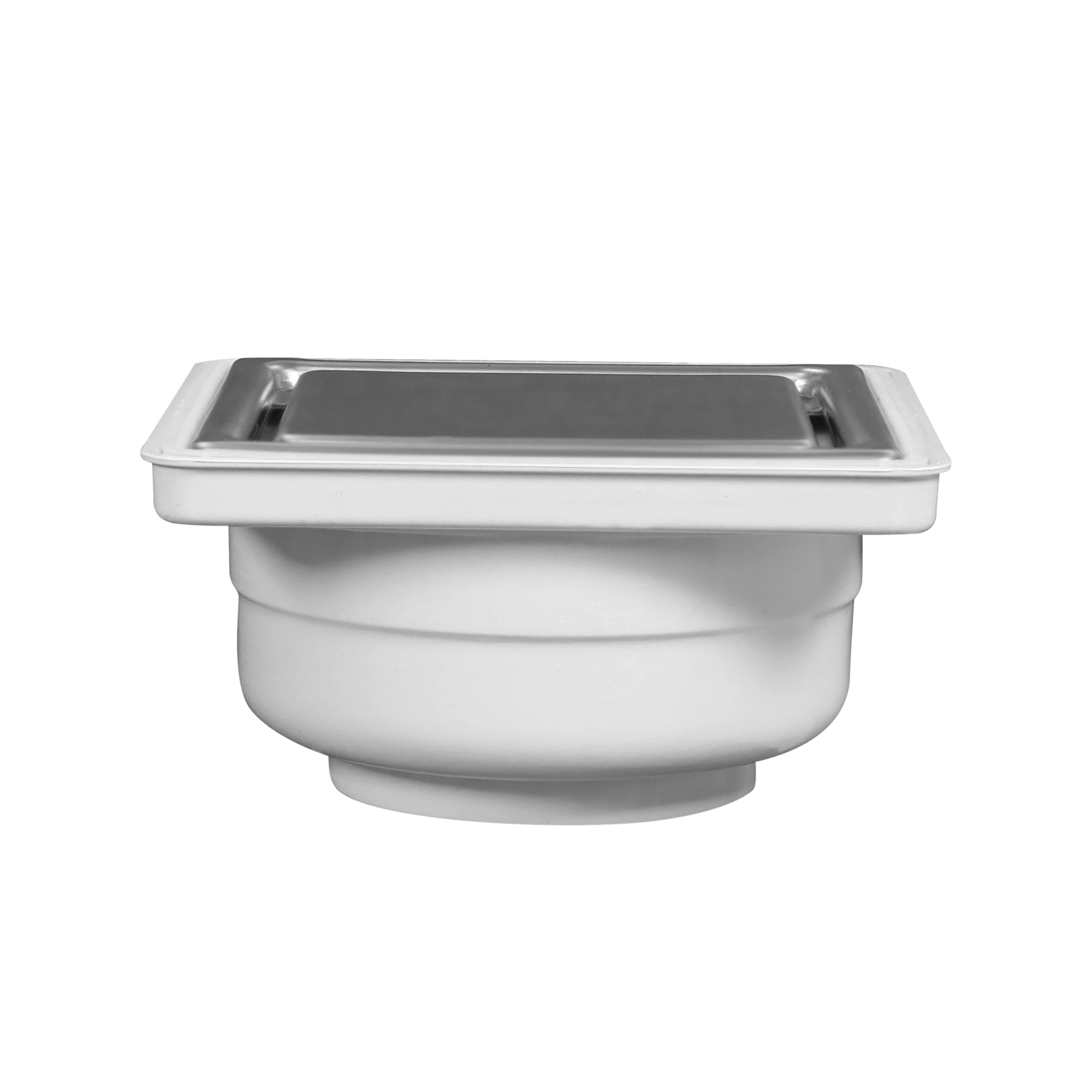 Coladera cuadrada universal minimalista Fleximatic 2605 con rejilla de acero inoxidable Ferretería Onofre Coladera cuadrada universal minimalista Fleximatic 2605 con rejilla de acero inoxidable
