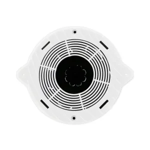 Micro bote Poliflex KP-MICBOT-30 de 10 cm de diámetro con tapa para luminarias empotradas