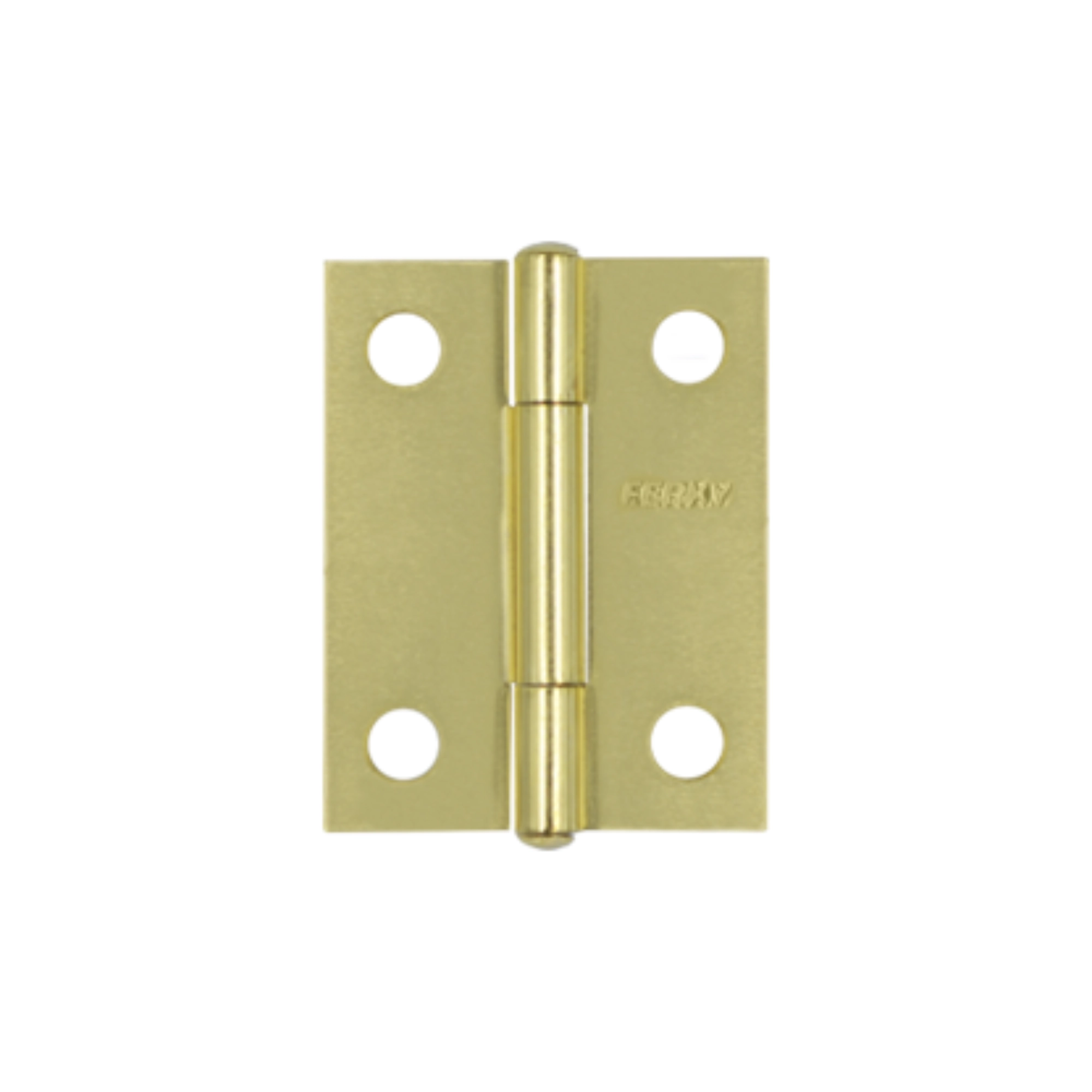 Bisagra alargada 2 pulgadas latonada con tornillos Ferky BA2-L